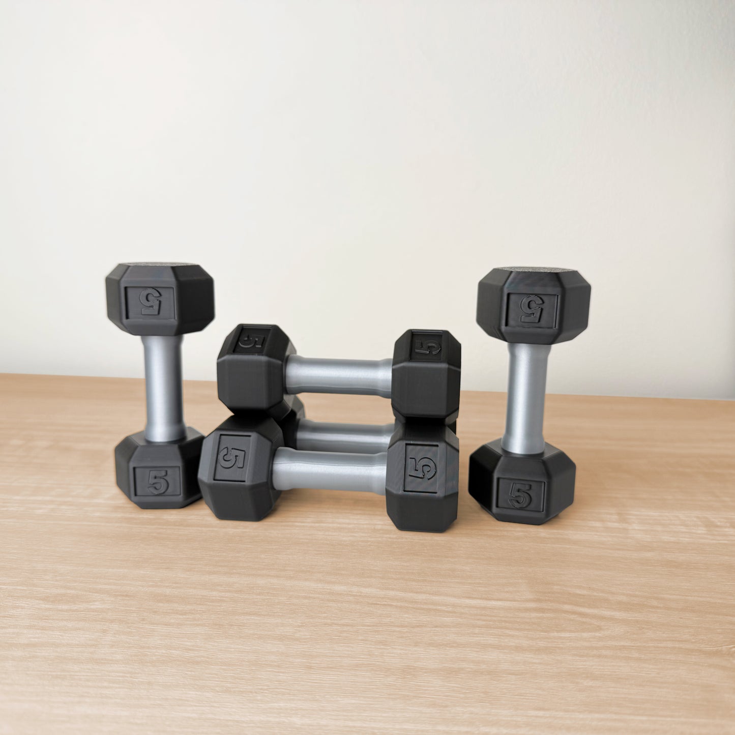 Baby Rattle Dumbbell Toy