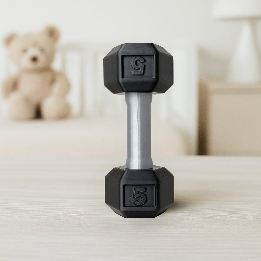 Baby Rattle Dumbbell Toy
